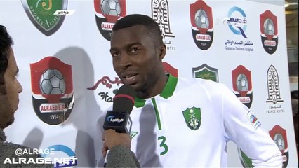 الأهلي - الرائد - تصريح الكابتن أسامة هوساوي - 14-02-06