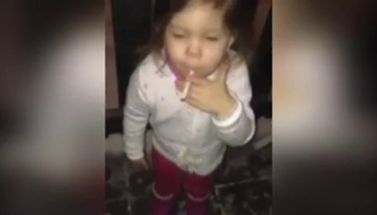 VIDEO- Shocking video of child smoking posted online