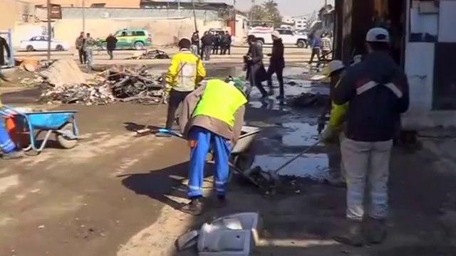 Seven car bombs across Baghdad kill at least 13