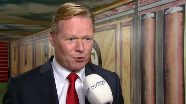 29-09-2012 Koeman vooraf aan Feyenoord – NEC