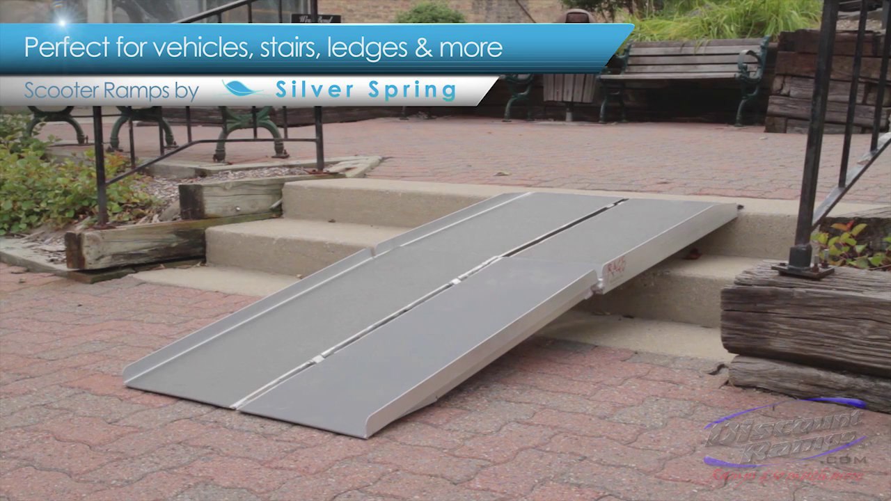 Portable Multi-Folding Scooter & Wheelchair Ramps