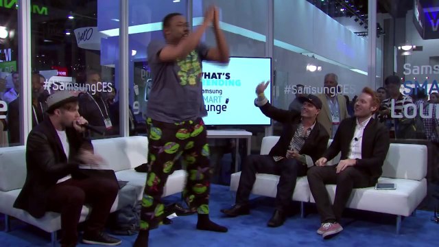 Andre Black Nerd Performs Ninja Rap for Vanilla Ice | What's Trending LIVE