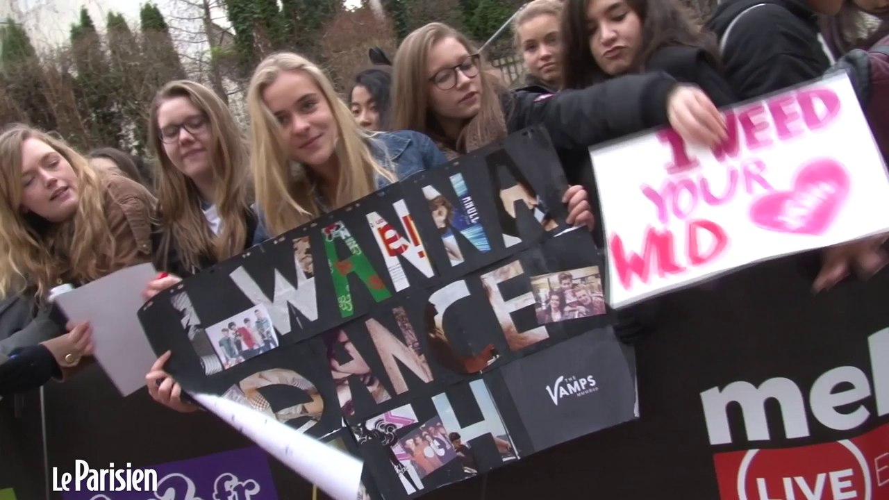 En showcase à Paris, The Vamps affolent les ados