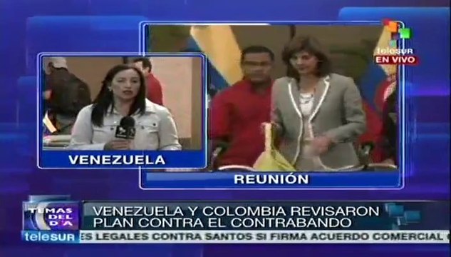 Venezuela y Colombia acordaron medidas para combatir el contrabando