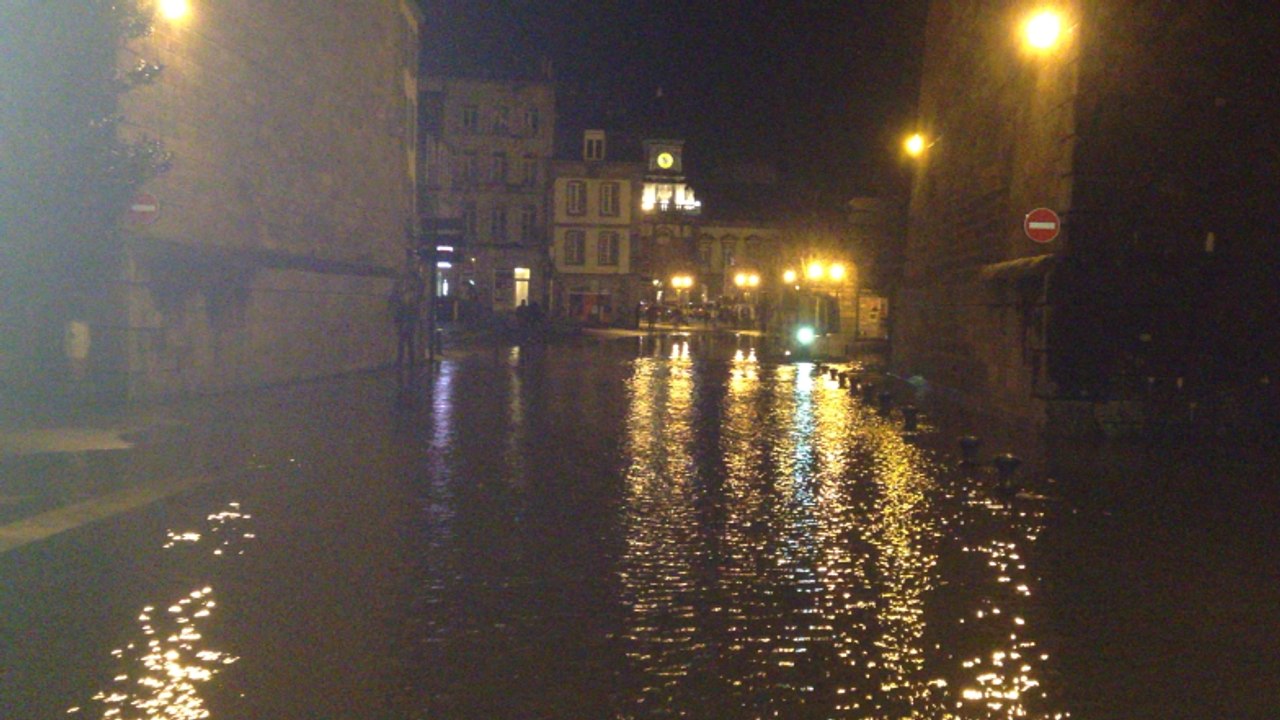 Inondations à Morlaix