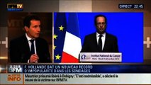 Le Soir BFM: La cote de confiance de François Hollande replonge - 06/02 2/5