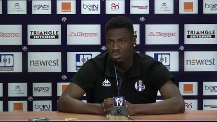 Conférence de presse TFC/ASSE : S.Aurier
