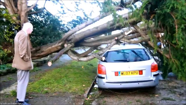 UK COAST BATTERED BY STORMS FEBUARY 2014
