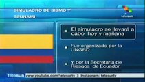 Colombia y Ecuador realizan simulacro binacional de emergencias