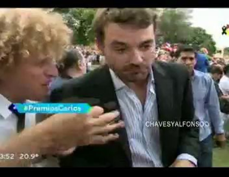 Pedro nota en CQC (premio al tomador de fernet? jaja) - 06 de Febrero