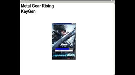 Metalgear Rising › Générateur de clé Télécharger gratuitement