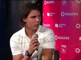 Rogers Cup Interviews Roger Fedrer & Rafael Nadal,