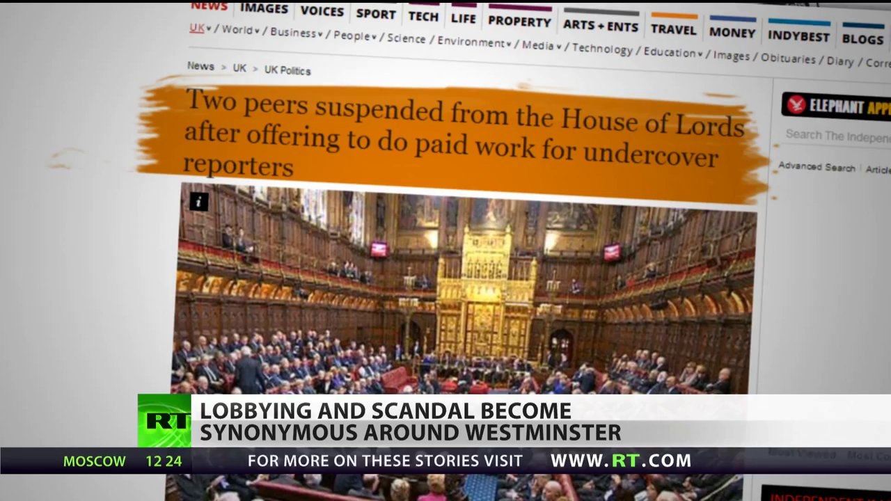 Corruption 101: UK MPs to take ethics courses to resist temptation of lobbyists' cash