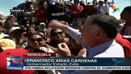 Gobierno venezolano distribuye alimentos en la Alta Guajira