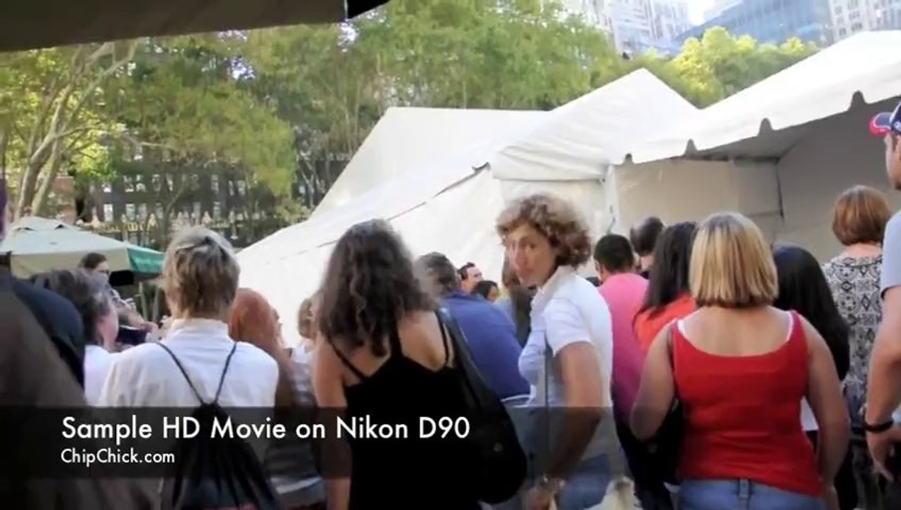 Nikon D90 Sample HD Video