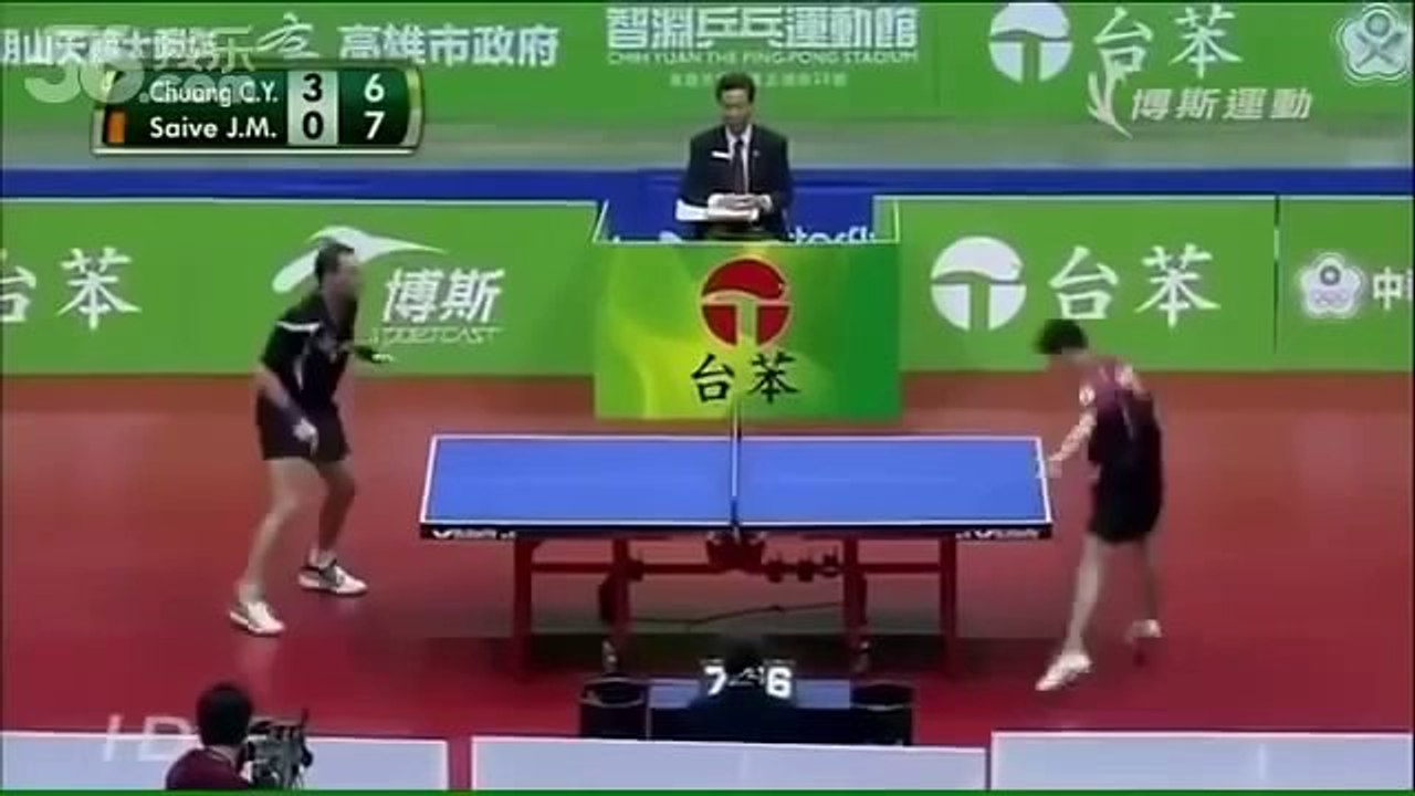 Muhtellemen tarihin en komik masa tenis maçı