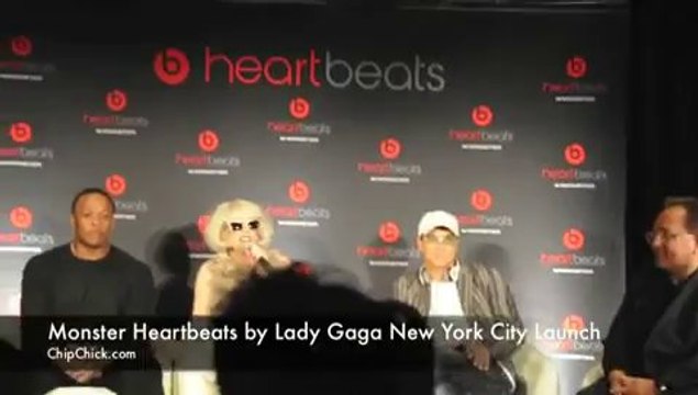 Monster Heartbeats by Lady Gaga Launch at New York Palace