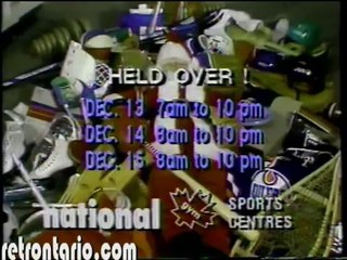 National Sports Centre Christmas 1982