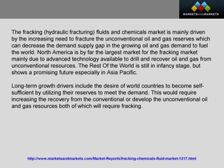 Fracking Fluids Market Grow by $20.4 Billion in 2018