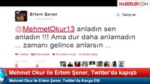 Mehmet Okur ile Ertem Şener, Twitter'da Kavga Etti