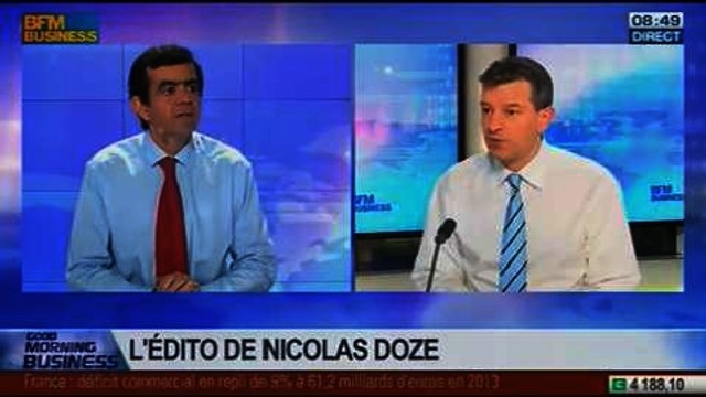 Nicolas Doze: Il est certain qu'il ne faut pas entrer en déflation - 07/02