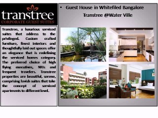 Guest House in Whitefield Bangalore