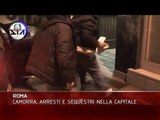 Camorra, arresti e sequestri nella capitale