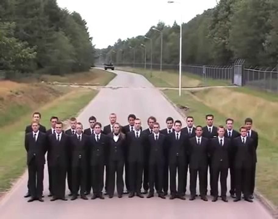 Наезд немецкого танка Леопард