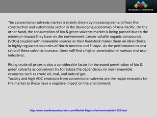 Solvent Market Expected up to $43.4 Billion in 2018