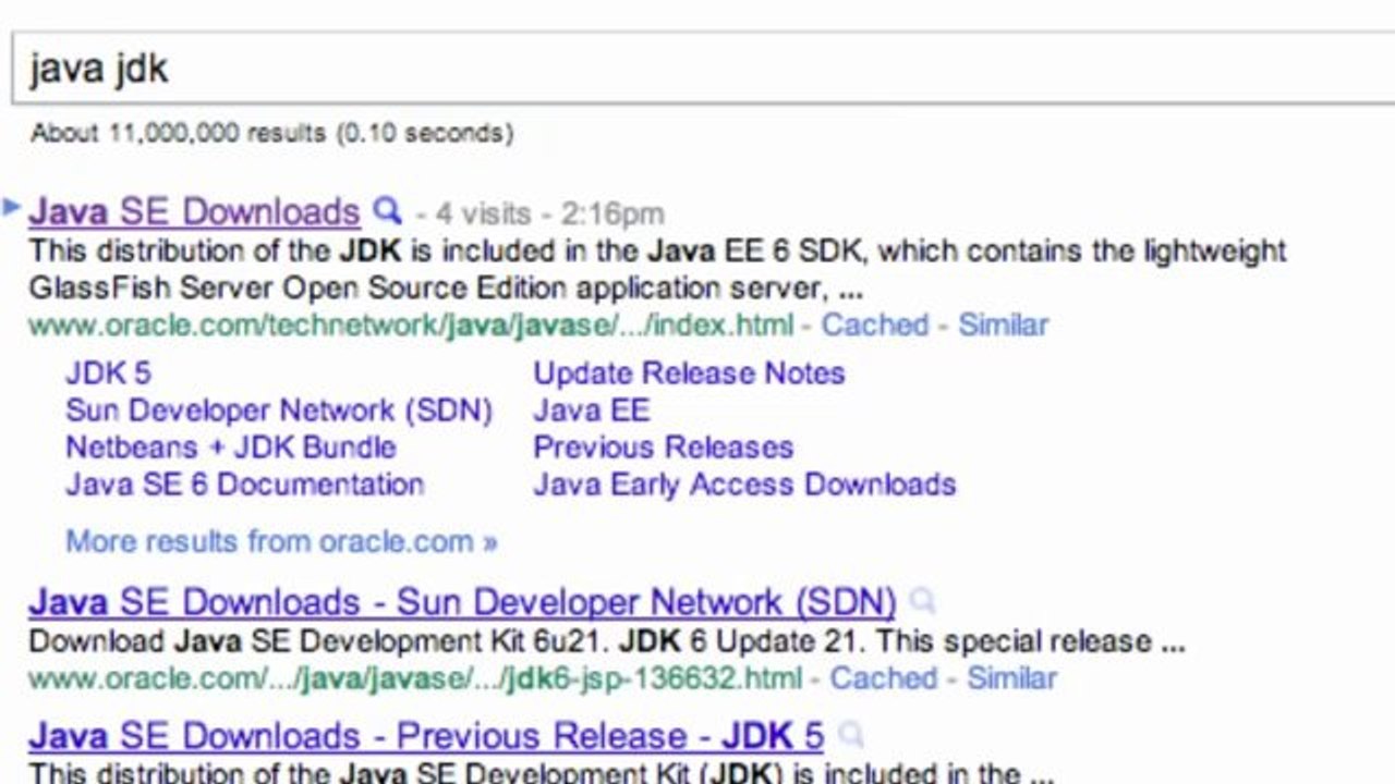 001 - Download and Install the Java JDK on Gegasoft