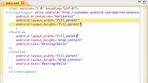 006 - Introduction to Layouts in XML on Gegasoft