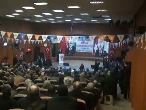 EFE,AĞRI AK PARTİ ADAY TANITIM TOPLANTISINDA