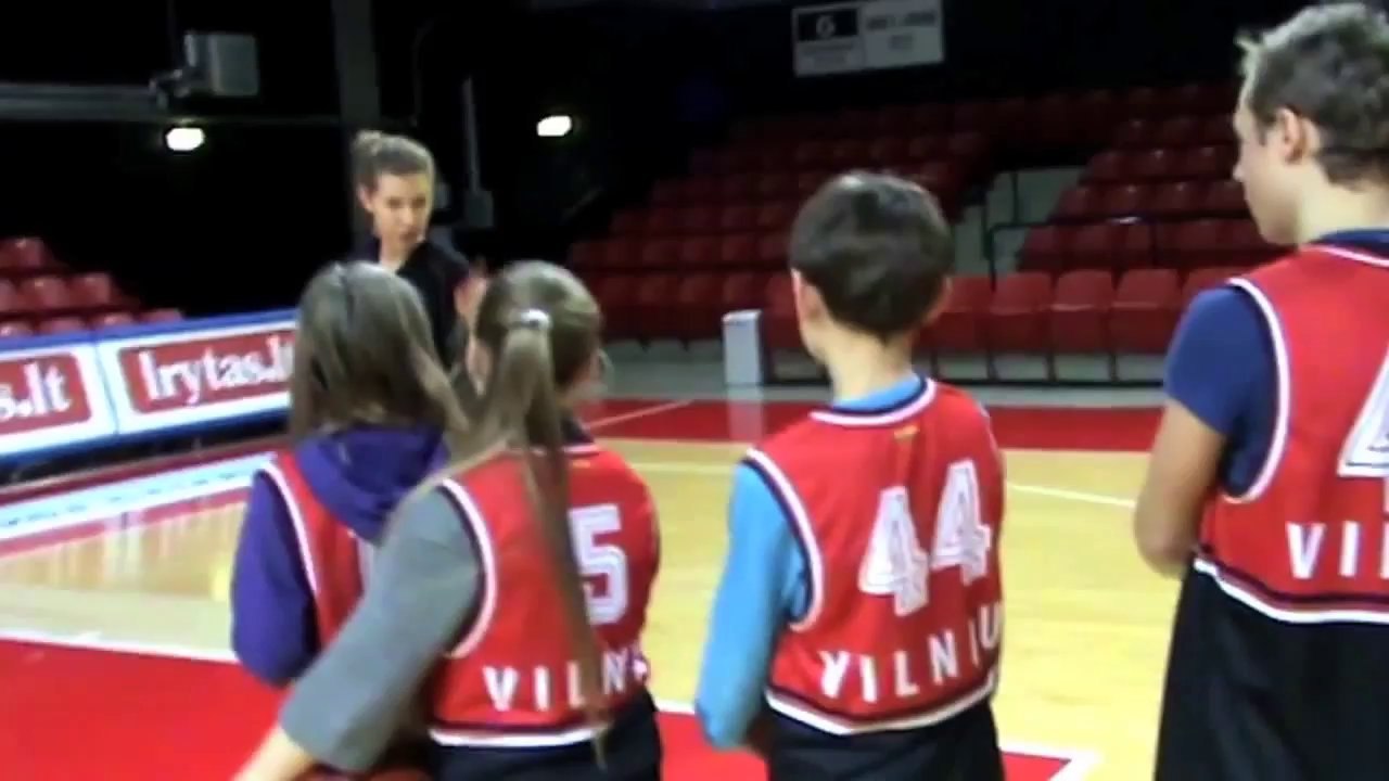 Lietuvos Rytas One Team session with Ambassadors Renaldas Seibutis and Juan Palacios