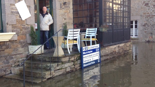 Inondations à Jugon-les-Lacs