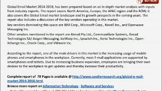 Global E-mail Market 2014-2018