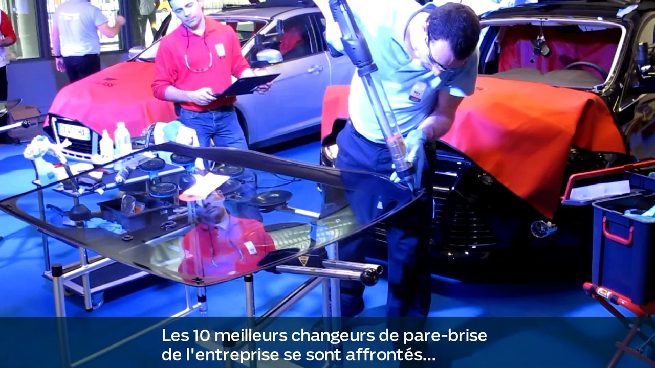 Au coeur des championnats de France de changement de pare-brise