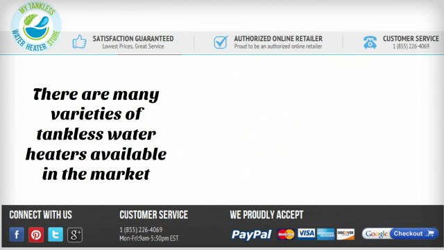 Tankless Water Heaters - The Best Water Heating Solution