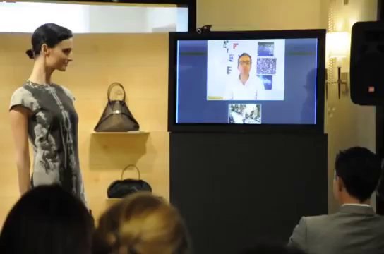 Akris Fashion Show at Bergdorf Goodman