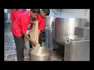 Watch how Akshaya Patra Foundation an NGO in Bangalore prepares mid day meal for school children