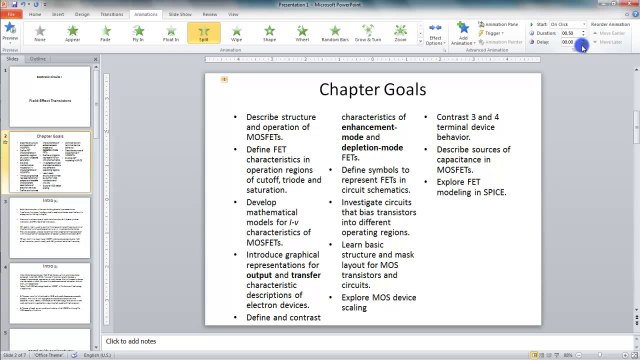 Lesson 15.5 Adding Animation Delay - MS PowerPoint Urdu and Hindi language by Microsoft Office Power Point 2010 free online video Training Tutorials