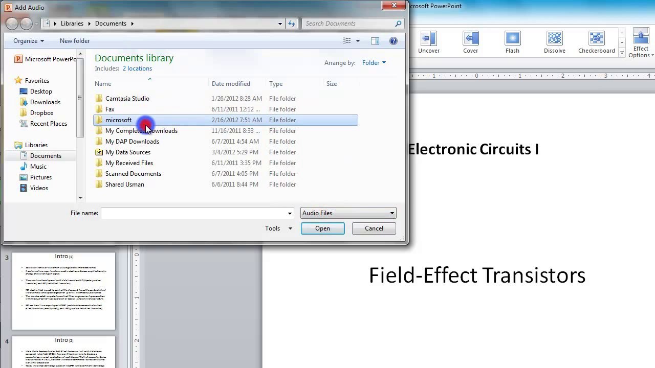 Lesson 15.6 Adding Transition Animation Sound - MS PowerPoint Urdu and Hindi language by Microsoft Office Power Point 2010  free online video Training Tutorials