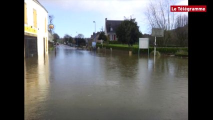 Pleyben. Pont-Coblant : l'auberge touchée par la crue
