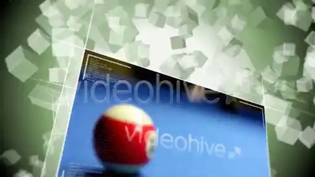 Cube Flocks - After Effects Template