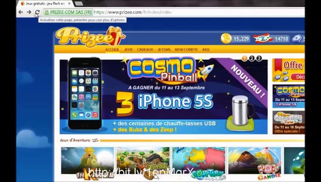 Prizee bubz zeep jetons Pirate Gratuit Telecharger 2014