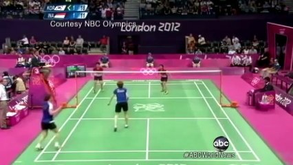 London 2012 Badminton- 8 Players Disqualified