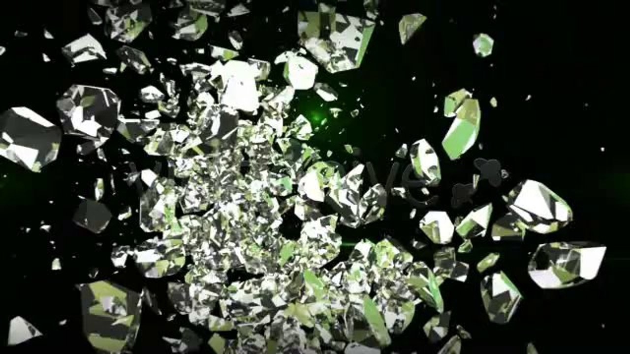 Glass Logo Shatter - After Effects Template