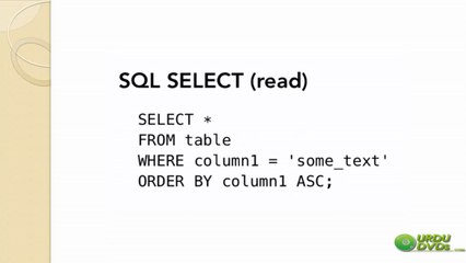 9. Advance PHP in urdu - Using CRUD