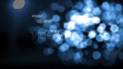 Lens Blur Intro - After Effects Template