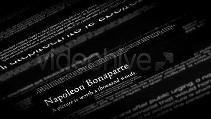 Word Typography Project - After Effects Template