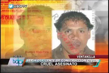 Callao: Delincuentes balearon a padre que recogía a su hijo del colegio